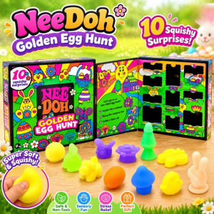 Mini Squishy Fidget Toy Set Blind Box Advent Calendar Stress Relief Sensory Soft Squeeze Home Gift