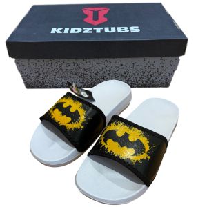 KIDZTUBS Sandal Anak Laki Laki Karet Slip On Selop Slide Jepit Karakter Hitam 6 10 Tahun Kaki Fashion 1958100124