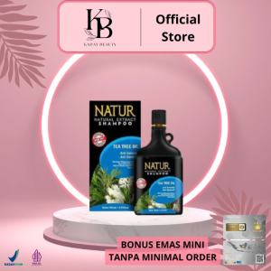 SHAMPOO ANTI KETOMBE - NATUR SHAMPO ANTI KETOMBE 270ML / shampoo anti ketombe / sampo anti ketombe dan gatal / sampo anti ketombe