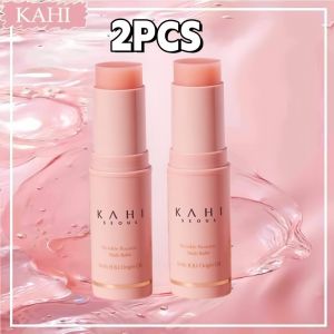 KAHI Seoul Wrinkle Bounce Multi Balm with Jeju Origin Oil Face Neck Moisturizing Anti Wrinkle Stick Portable Firming Skin Care 9g