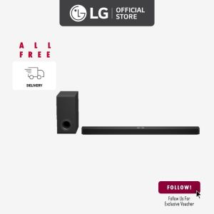 [Free $100 Grocery e-Voucher] LG Dolby Atmos Soundbar S90TY 5.1.3ch Surround Sound |AI Sound Pro | Triple Level Spatial Sound