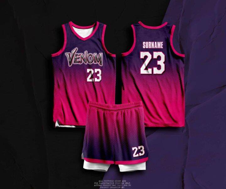 BASKETBALL VENOM 01 JERSEY FREE CUSTOMIZE OF NAME AND NUMBER ONLY full ...