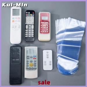 Kui-Min Transparent Heat Shrink Film Bag For TV Box Video Remote Control Waterproof Dustproof Protective Cover Protector Case