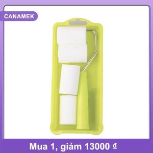【CANAMEK】 6 cái sơn Con lăn Kit 2 inch bọt mật độ cao bao gồm sơn khay lót cho khu vực nhỏ cảm ứng lên và góc sơn