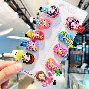 JEPIT RAMBUT ANAK Set 10 Pcs / Jepitan Rambut Anak Model Kartun Hairpin Rambut Cewek HairClips Perempuan