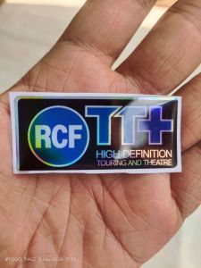 Logo RCF TT+ Emblem Timbul