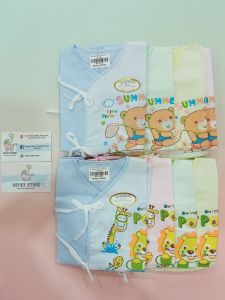 Set quần áo sơ sinh Ribbon Thái Lan cho bé từ 5-7kg (Inbox shop để hỗ trợ chọn mẫu)
