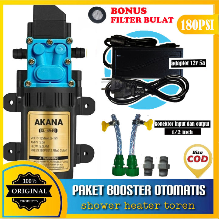 Pemasangan Pompa Pompa Dorong Water Heater POMPA DORONG WASTAFEL