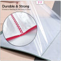 Niso A4 Clear Pocket File / Pockets Clear Book / Document Clear Holder / Office Catalogue Display Book / File Folder. 