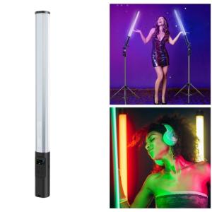 132 màu đèn LED quay video thanh nhiệt độ màu sắc điều chỉnh được 2500K 9000K với 20 hiệu ứng có thể sạc lại ánh sáng trong nhiếp ảnh