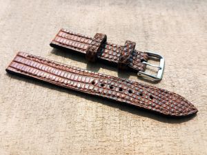 Tali Jam Tangan Custom Kulit Asli Biawak - Garansi 1 Tahun