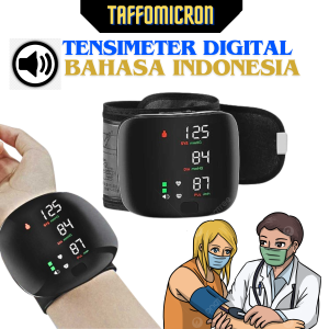 COD TaffOmicron Tensimeter Digital alat Pengukur Tekanan Darah Wrist Monitor akurasi tinggi otomatis