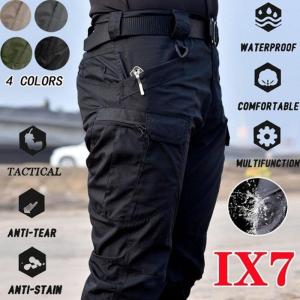 Ready Stock Mens Trouser Waterproof Tactical Pants Outdoor Menswear Pocket Military  Cargo Combat Camo Pants Zipper