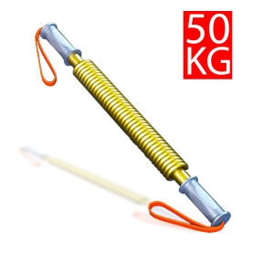 30KG 40KG 50KG Gold Power Twister Spring Bar Arm Chest Muscle Strength Trainer Exercise Gym Equipment Senaman Tangan