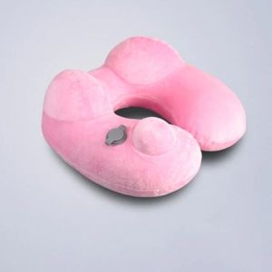 Upgrade Inflatable Travel Pillow Press Type Inflatable Pillow Multifunction Foldable Portable
