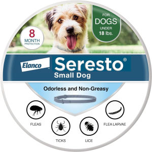 Seresto  Vet-Recommended Flea & Tick Treatment & Prevention Collar for Dogs and Cats | 8 Months Protection