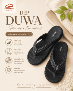 Dép Xỏ Ngón Nữ Duwa Nhựa Mềm và Siêu Êm [DN0135]