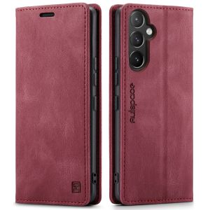 For Samsung Galaxy A57 A56 A55 A54 A37 A36 A35 A34 A25 A24 A07 A06 A04S A17 A16 A15 A14 5G Cover Samsung A14 4G Phone Case Magnetic Leather Wallet High Quality Card Slot Couples Flip Cover Casing