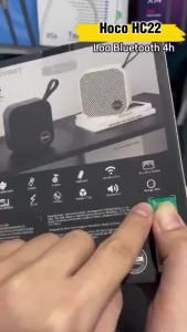 Loa Bluetooth Hoco HC22 Âm Thanh Sắc Nét Sử Dụng 4H Hỗ Trợ Bluetooth FM Thẻ TF Đĩa U AUX TWS
