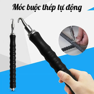 Dụng Cụ Buộc Dây Thép Tự Động Xoay 360° – Thép Cacbon Cứng Tay Cầm Chống Trượt Buộc Nhanh Bền Bỉ