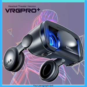 COD VRG VR Box 3D Virtual Reality Glasses with Headphone  VRGPRO+ / vr gaming box remote control 360 asli lengkap full set lengkap / vr box untuk semua hp controlle gta xeon cewek camera cvt vario cam chat mio drone fpv kacamata terbaik murah headset