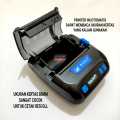 PRINTER THERMAL BLUETOOTH 80MM OTOMATIS CETAK RESI NOTA PENJUALAN BARCODE KASIR. 