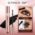 O.TWO.O Mascara 4d Silk Fiber Mascara Waterproof Extra Volume Smudge-proof Curling Lengthening Eyelash Extension Eye Makeup Tool. 