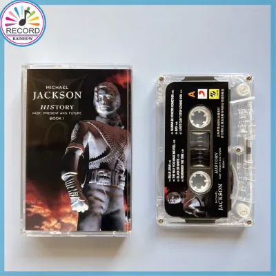 Michael Jackson HIStory Past Present And Future Book I Cassette Tape Brand New [Sealed] Original