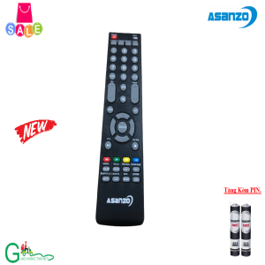 Remote Điều khiển từ xa dành cho tivi Asanzo các dòng Asanzo LED/LCD Smart TV- Hàng chất lượng tốtmới 100%-Tặng kèm PIN