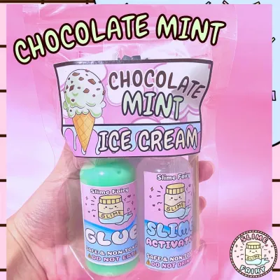 ICE CREAM MINI SLIME KIT CLOUD CREAM BY SLIME FAIRY