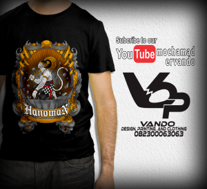 KAOS WAYANG HANOMAN 2 / KAOS PRIA DISTRO / KAOS JAWA / KAOS MURAH