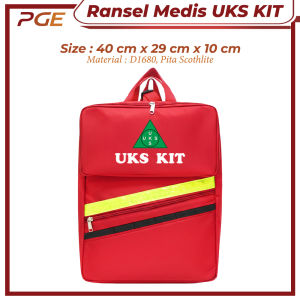 Ransel Medis UKS KIT Bag Tas Perlengkapan Medis Emergency Kit Tas P3K SAR