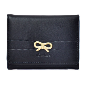 Compact Wallet for Women Pu Leather Credit Card Holder Large Capacity Clutch Purse Trifold Purses Ladies Purse Money Bag