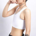 Bestcorse XS 5XL Original High Compression Plus Size Chest for Big Boobs Chubby Women Men With Hook Slim FTM Trans Binder Transboy Vest Sando Tops Pull Over Tomboy Bra Black White Cotton Breathable Sale. 