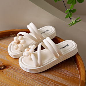 Free Shipping New Style WomenS Sandals Fashionable Outdoor Slippers Summer Sandals Korean-Style With A Bow