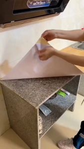 PVC Stripe Wood Pattern Design Wallpapers Waterproof Self-Adhesive Background Wall Decoration