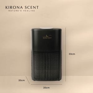 [KIRONA SCENT] Lucent Air Purifier | Medical Grade True HEPA-13 Filter | Smart App Control | Sleep Mode | SG 3-Pin Plug