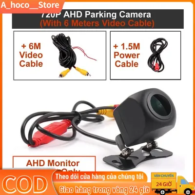 Miễn Phí Vận ChuyểnCamera Lùi Chiếu Hậu Xe Hơi AHD 720P Thông Dụng Camera Lùi Xe Nhìn Đêm Ánh Sáng Sao