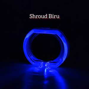 Shroud BMW Lampu Led angel eye Crystal Cocok Untuk Biled 25inc dan 3inc