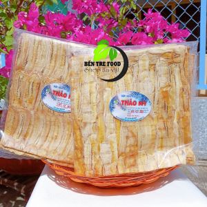 (Freeship)Bánh chuối nguyên chất sấy khô chưa nướng túi 500gr