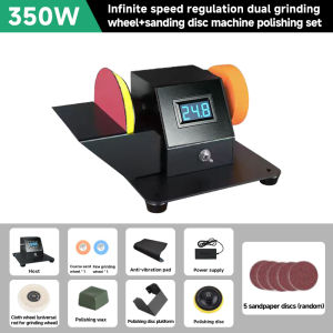 7-speed adjustable electric mini sander 350W tabletop grinder and polisher suitable for tool grinding and polishing