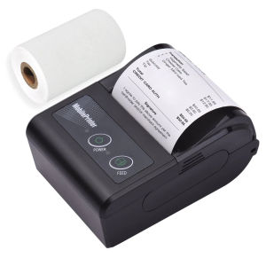 Portable Bluetooth Thermal Printer 58mm Mini Wireless Barcode Label Printer for Shipping POS Home Business 打印机