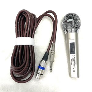 Micro có dây Nhật TOMAHAWK Mic kim loại hút âm tốt dây Canon dài 6mDùng cho dàn karaoke Loa kéo