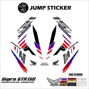 Stiker striping supra x gtr 150 - winner 150 grafis variasi 024