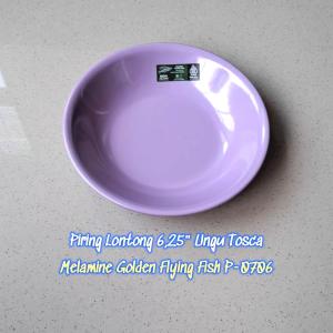 Piring Lontong 625" Melamine - Golden Flying Fish P-0706