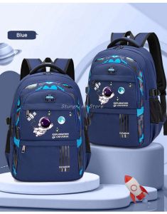 Tas anak laki laki sd Tas sekolah sd laki laki terbaru 2025 Ransel sekolah anak motip astronot