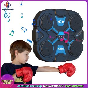 Music-Enabled Punching Bag Machine - Great for Boxing Workouts at Home for All Ages