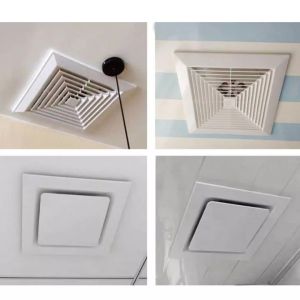 (Dalam Stok COD) Kipas Angin Fan / Exhaust Fan Plafon - 10 inch 28.5cm/SEKAI Exhaust Fan / Kipas Angin Hexos Plafon Dak - MVF 893/6 Inch (20cm)8 Inch 24cm)