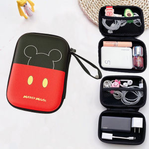 Cute Mickey Power Bank Case Phone Pouch Waterproof Powerbank Storage Bag Mobile Phone Accessories