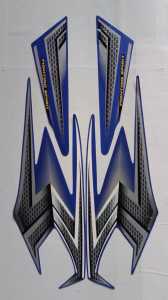 STRIPING STANDART RX KING 2004 LIS SEPEDA MOTOR STICKER DECAL MOTOR LIST MOTOR YAMAHA STIKER MOTOR